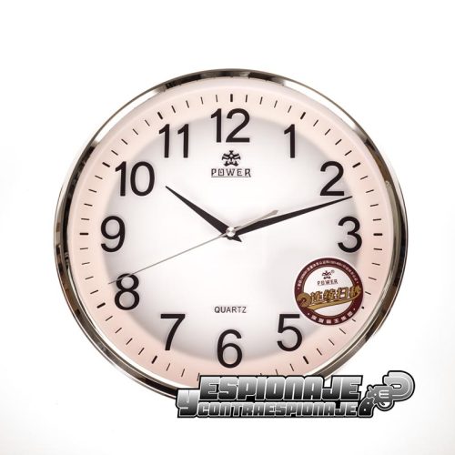 cámara espía wifi en reloj de pared